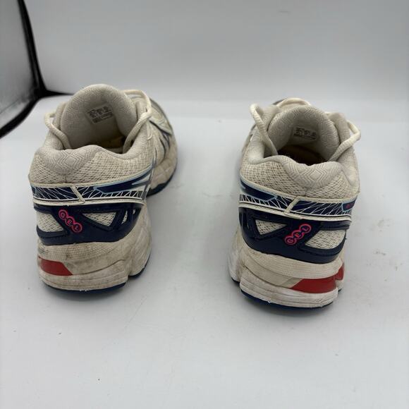 Asics Sneakers Mens Size 6.5 Sportstyle Gel-Kayano 20 Creme Deep Marine Running - Picture 7 of 10